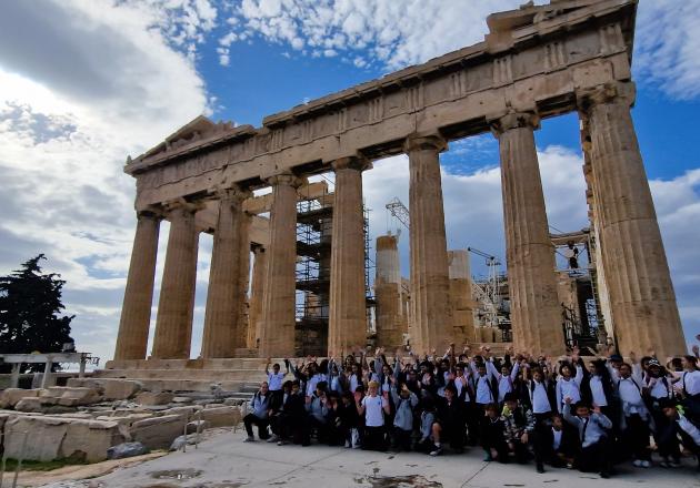 Year 7 trip to the Acropolis