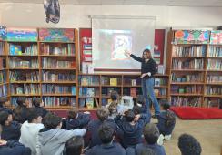 A Visiting Author Inspires Young Writers